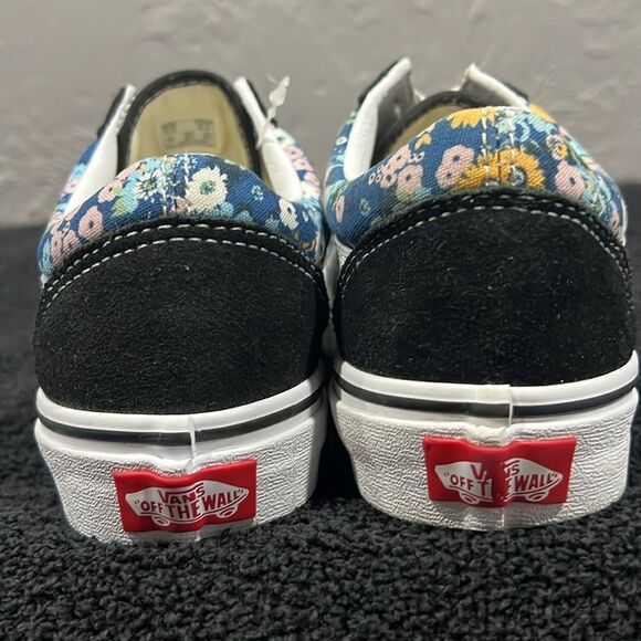 🔥🔥 VANS Floral Old Skool Shoes Skate 507698 Women Sz 6.5 - PERFECT!!! - Picture 5 of 10